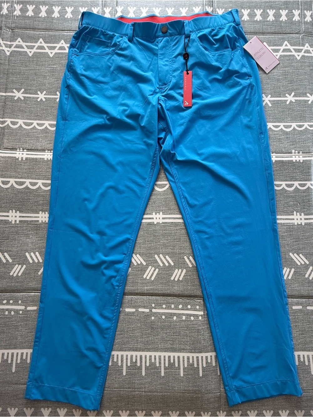 Redvanly Kent Pull-On Pants Malibu Blue